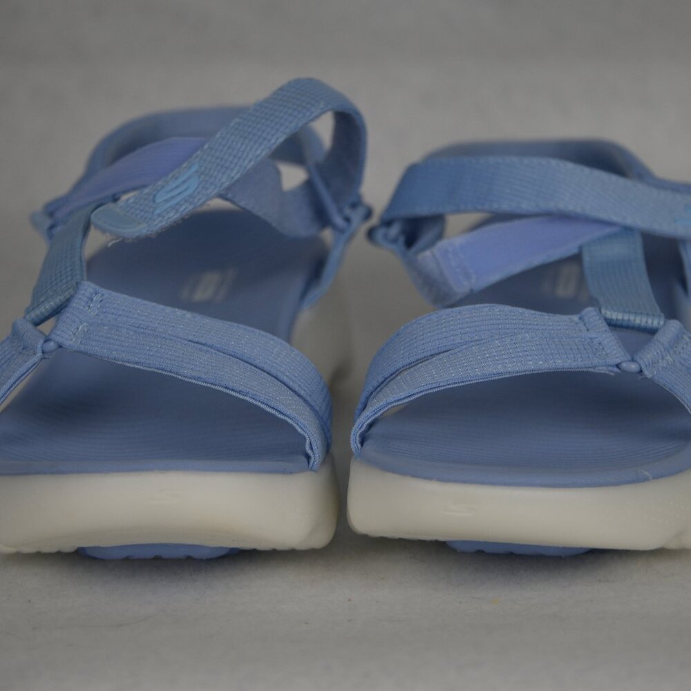Skechers GO Walk Massage Fit Sandal - Periwinkle NEW - Picture 2 of 7
